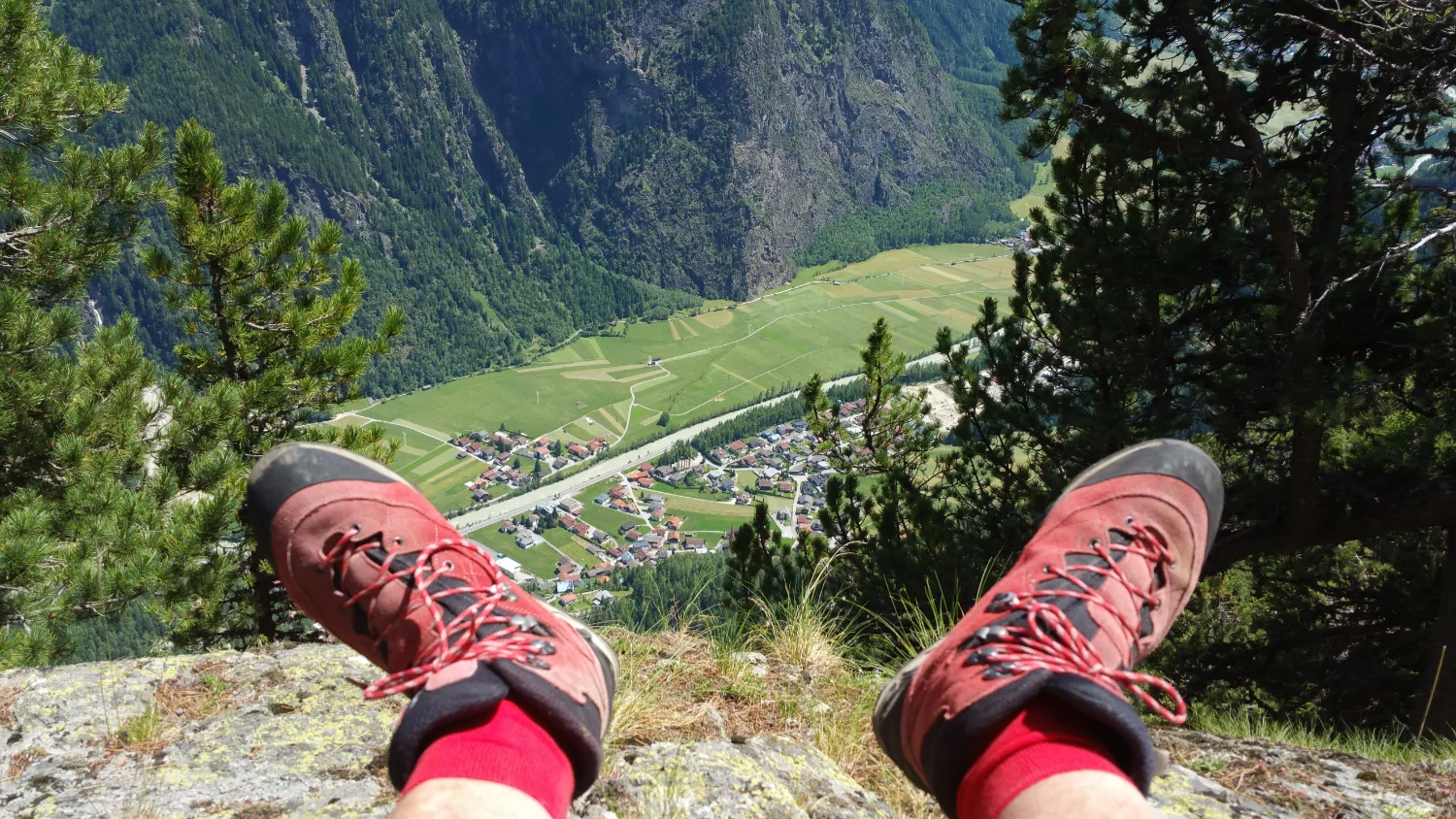 Bergsteigen-Alpenglühn